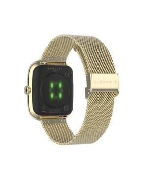 Kobiety sportowy Funkcjonalny Moda Smart Zegarek kwarcowy cyfrowe Zegarek GARETT Flow Gold Mesh Steel Czarny Wybierz 36.6mm image 7