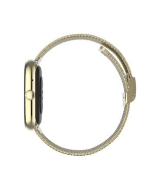 Kobiety sportowy Funkcjonalny Moda Smart Zegarek kwarcowy cyfrowe Zegarek GARETT Flow Gold Mesh Steel Czarny Wybierz 36.6mm image 8