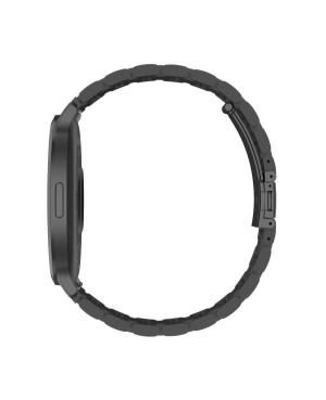 Mężczyźni Moda Funkcjonalny sportowy Smart Zegarek kwarcowy cyfrowe Zegarek GARETT Edge Black Steel Czarny Wybierz 49mm image 9
