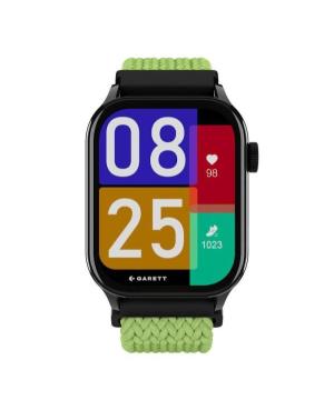 Men Fashion Sports Functional Smart watch Quartz Digital Watch GARETT GRC Activity 3 black Schwarz Dial 36mm
