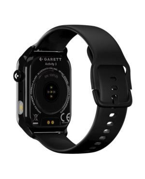 Мужские Умные часы Спортивные Fashion Наручные Часы GARETT GRC Activity 3 black изображение 4