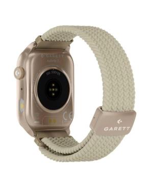 Men Fashion Sports Functional Smart watch Quartz Digital Watch GARETT GRC Activity 3 Gold Black Dial 36mm image 7