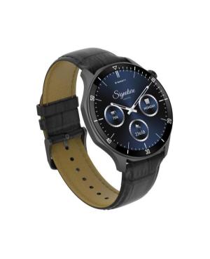 Mężczyźni sportowy Funkcjonalny Smart Zegarek kwarcowy cyfrowe Zegarek GARETT Prime Black Steel Czarny Wybierz 45mm image 6
