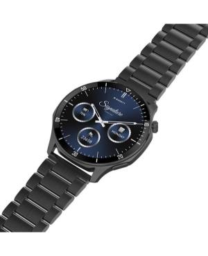 Mężczyźni sportowy Funkcjonalny Smart Zegarek kwarcowy cyfrowe Zegarek GARETT Prime Black Steel Czarny Wybierz 45mm image 10