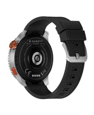 Vyriškas Sportinis Su funkcijomis Kvarcinis, Šveicariškas RONDA Kvarcinis Digital Watch GARETT Compass GPS Silver Juodas Dial 47 image 6