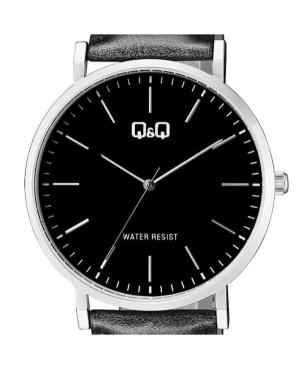 Men Klasické Japan Quartz Analog Watch Q&Q C43A-002Y Černá Dial 43.5mm image 2