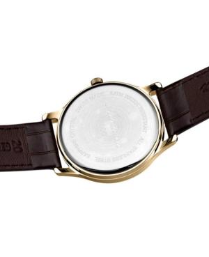 Mężczyźni Classic Analog Szwajcar kwarcowy Zegarek ADRIATICA Złoty kolor Wybierz 40mm A8000.1221Q image 4