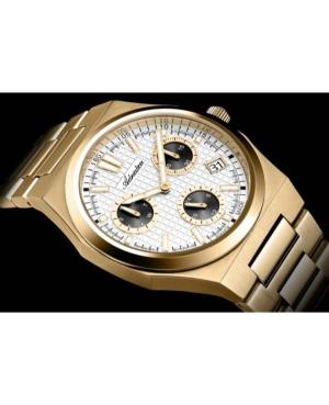 Vyriškas Classic Analog Swiss Kvarcinis Watch ADRIATICA Sidabras Dial 40mm A8326.1113QF image 3