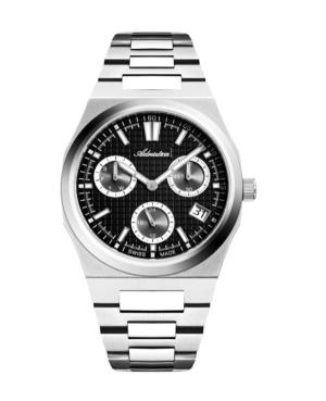 Men Classic Analog Swiss Quartz Watch ADRIATICA Black Dial A8326.5114QF