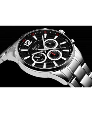 Vyriškas Classic Analog Kvarcinis Watch PIERRE RICAUD Juodas Dial 7mm P97040.5154QF image 3
