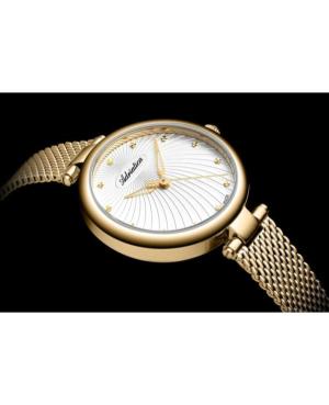 Women Classic Analog Swiss Quartz Watch ADRIATICA Silver Dial 28mm A3540.1143Q image 3
