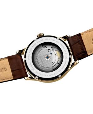 Men Classic Analog Swiss Automatic Watch ADRIATICA Gold color Dial 42mm A8339.1251AO image 3
