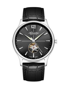 Vyriškas Classic Analog Swiss Kvarcinis - elektroninis, Solar Watch ADRIATICA Juodas Dial 42mm A8339.5256AO