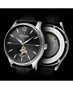 Vyriškas Classic Analog Swiss Kvarcinis - elektroninis, Solar Watch ADRIATICA Juodas Dial 42mm A8339.5256AO image 6