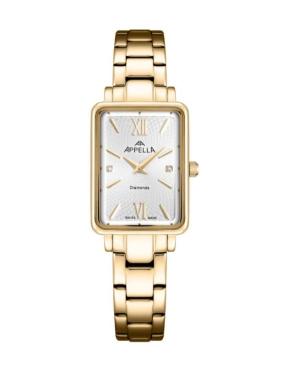 Kobiety Classic Analog Szwajcar kwarcowy Zegarek APPELLA Srebrna Wybierz L50022.1163DQ