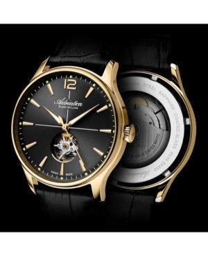 Men Classic Analog Swiss Automatic Watch ADRIATICA Schwarz Dial 42mm A8339.1256AO image 6