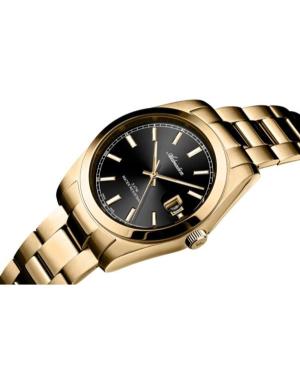 Men Classic Analog Swiss Quartz Watch ADRIATICA Gold color Dial 40mm A1302.1114Q image 3