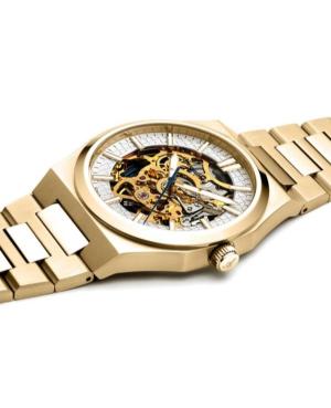 Men Classic Analog Luxury Swiss Automatic Watch Skeleton ADRIATICA Silver Dial 40mm A8326.1113SA image 1