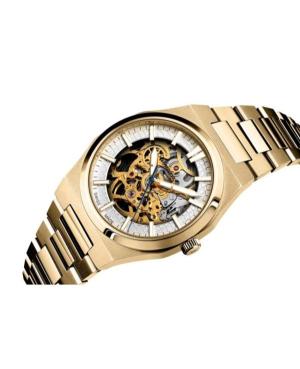 Mężczyźni Classic Analog Luxury Szwajcar automatyczny Zegarek Szkielet ADRIATICA Srebrna Wybierz 40mm A8326.1113SA image 2