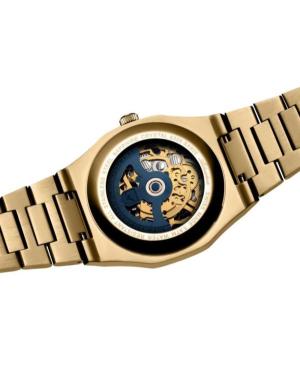 Men Classic Analog Luxury Swiss Automatic Watch Skeleton ADRIATICA Silver Dial 40mm A8326.1113SA image 3