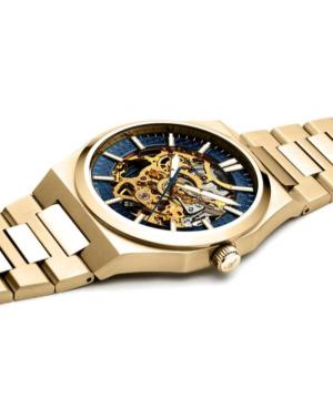 Men Classic Analog Luxury Swiss Automatic Watch Skeleton ADRIATICA Blau Dial 40mm A8326.1115SA image 1