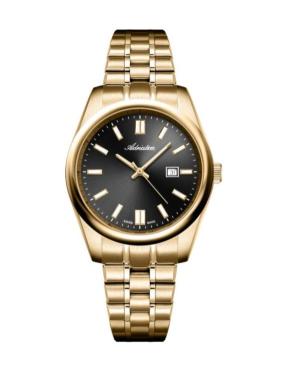 Women Classic Analog Swiss Quartz Watch ADRIATICA Schwarz Dial 36mm A3198.1116Q