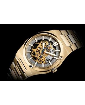 Men Classic Analog Luxury Swiss Automatic Watch Skeleton ADRIATICA Silver color Dial 40mm A8326.1117SA image 4