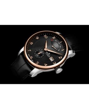 Men Classic Analog Luxury Swiss Automatic Watch APPELLA Schwarz Dial 43mm L70010.R226PA image 4