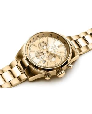 Men Classic Analog Watch Chronograph PIERRE RICAUD Gold color Dial 40mm P97045.1111CH image 1