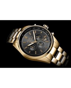 Vyriškas Classic Analog Watch Chronograph PIERRE RICAUD Juodas Dial 40mm P97045.1116CH image 4