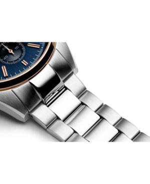 Men Classic Analog Watch Chronograph PIERRE RICAUD Modrá Dial 40mm P97045.R1R5CH image 2