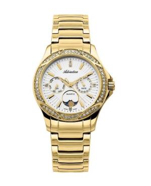 Kobiety Classic Analog Szwajcar kwarcowy Zegarek ADRIATICA Srebrna Wybierz 38mm A3420.1113QFZ