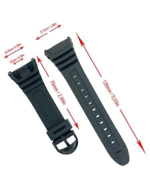 Watch Strap Diloy 577EA1P to fit Casio 26 mm 20 mm Black image 4