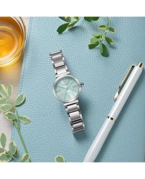 Women Klasické Japan Eco-Drive Analog Watch CITIZEN EM1070-83L Zelená Dial 30mm image 1