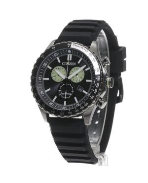 Vyriškas Sportinis Japoniškas Elektroninis, Solar Rodyklinis Watch Chronograph CITIZEN AT2565-05E Silver color Dial 43mm image 2