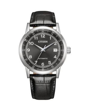 Men Klassisch Japan Automatic Analog Watch CITIZEN NJ0210-05E Schwarz Dial 40mm