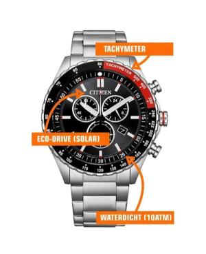 Мужские Спортивные Наручные Часы CITIZEN AT2566-88E изображение 2