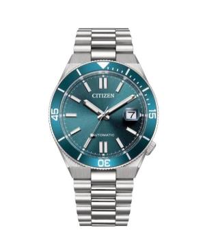 Men Klassisch Japan Automatic Analog Watch CITIZEN NJ0231-56L Blau Dial 40mm