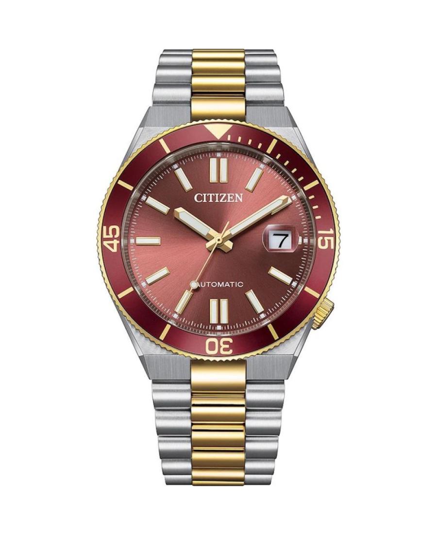 Чоловічий Класичний Механічний Наручний Годинник CITIZEN NJ0234-58X