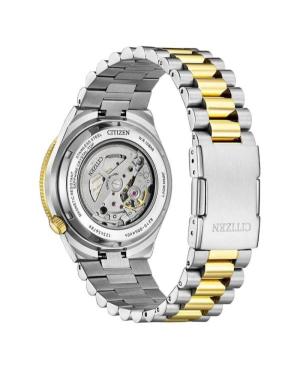 Vyriškas Klasikinis Japoniškas Kvarcinis - elektroninis, Solar Rodyklinis Watch CITIZEN NJ0234-58X Juodas, Pilkas Dial 40mm image 7