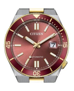 Vyriškas Klasikinis Japoniškas Kvarcinis - elektroninis, Solar Rodyklinis Watch CITIZEN NJ0234-58X Juodas, Pilkas Dial 40mm image 8