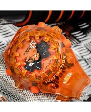 Men Sports Functional Diver Japan Quartz Digital Watch Timer CASIO GA-V01SKE-4AER G-Shock Oranžová Dial 49mm image 2