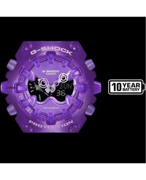 Men Sports Functional Diver Japan Quartz Digital Watch Timer CASIO GA-V01SKE-6AER G-Shock Violet Dial 49mm image 12