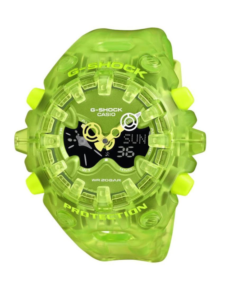 Men Sports Functional Diver Japan Quartz Digital Watch Alarm CASIO GA-V01SKE-3AER G-Shock Schwarz Dial 49mm