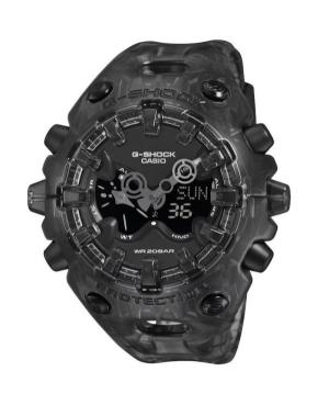 Vyriškas Sportinis Su funkcijomis Diver Japoniškas Kvarcinis Digital Watch Timer CASIO GA-V01SKE-8AER G-Shock Silver color Dial 