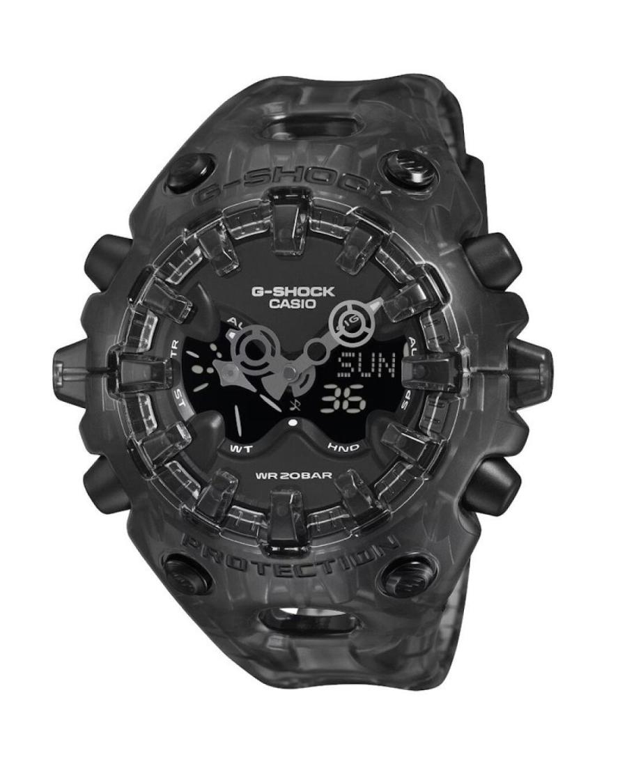 Mężczyźni sportowy Funkcjonalny Diver Japonia kwarcowy cyfrowe Zegarek Timer CASIO GA-V01SKE-8AER G-Shock Czarny Wybierz 49mm