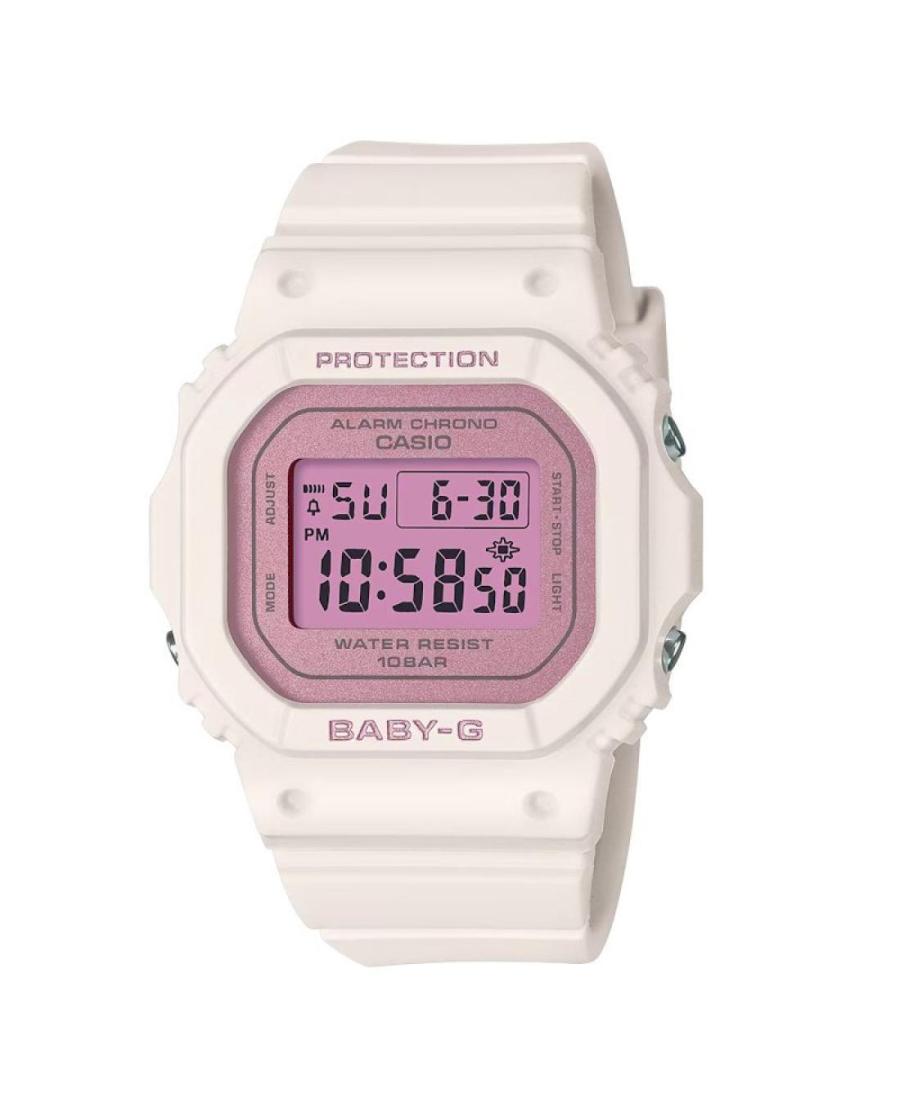 Women Functional Sports Japan Quartz Digital Watch Timer CASIO BGD-565SC-4BER G-Shock Pink Dial 38mm