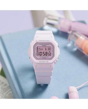 Women Functional Sports Japan Quartz Digital Watch Timer CASIO BGD-565SC-4BER G-Shock Pink Dial 38mm image 5