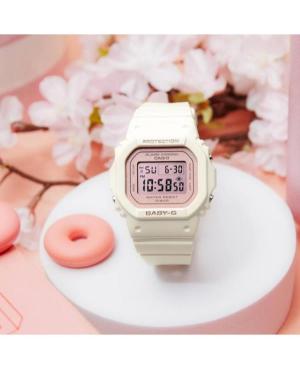 Women Functional Sports Japan Quartz Digital Watch Timer CASIO BGD-565SC-4BER G-Shock Pink Dial 38mm image 8