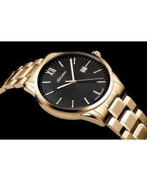 Mężczyźni Classic Analog Szwajcar kwarcowy Zegarek ADRIATICA Czarny Wybierz 45mm A1290.1164Q image 4